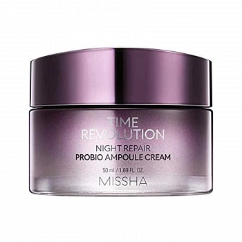 Ночной омолаживающий ампульный крем 50мл Time Revolution Night Repair Probio Ampoule Cream 50ml