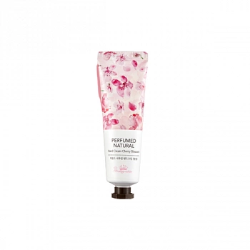 Крем для рук с цветами вишни Perfumed Natural Hand Cream Cherry Blossom