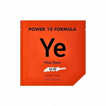 Тканевая маска для упругости кожи Power 10 Formula YE Mask Sheet