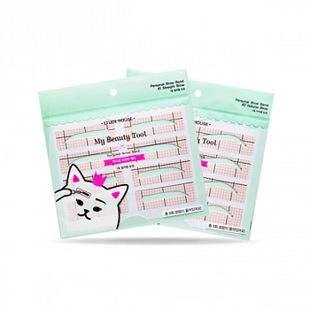 Трафарет для макияжа бровей 01 My Beauty Tool Personal Brow Band 01