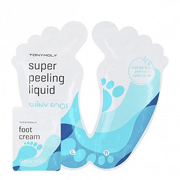 Пилинговые носочки Shiny Foot Super Peeling Liquid