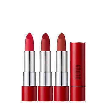 Матовая увлажняющая губная помада 01 ROTD Perfect Lips Monochrome Matt Lipstick 01