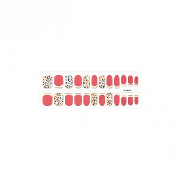 Гелевые наклейки для ногтей 04 Nail Wear Art Gel Sticker 05