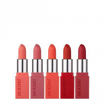 Матовая губная помада 01 The Shocking Lipstick Velvet 01