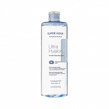 Увлажняющая мицеллярная вода Super Aqua Ultra Hyalron Micellar Cleansing Water